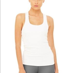 White ALO Support Rib Tank